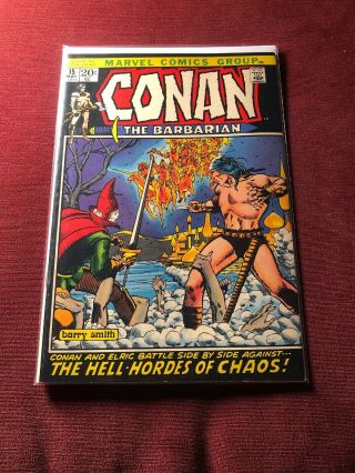 Conan The Barbarian 15 Marvel Comics Elric Barry Smith 1970