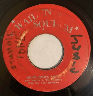 Bob Marley & Wailers - Bend Down Low - Wail 