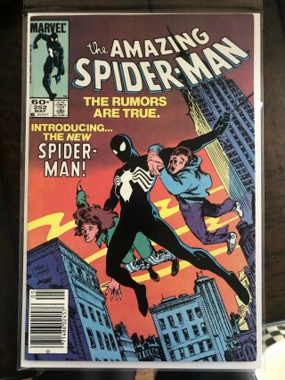 Spiderman 252 1st Black Costume Vf,  Marvel Comic Book Key