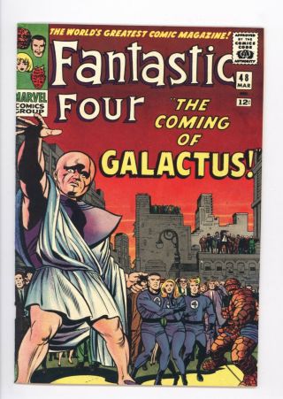 Fantastic Four 48 Vol 1 1st App Silver Surfer And Galactus