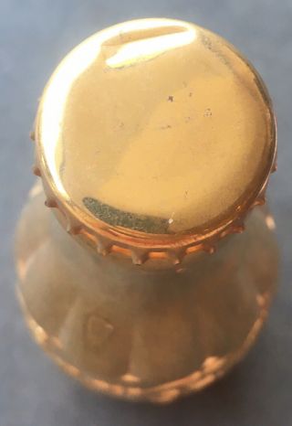 Vintage Metal Gold Collectible Coca Cola Bottle Trademark Patent 54 - 68 4