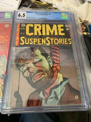 Crime Suspenstories 20 - Ec Comics - Cgc Graded 6.  5 - Gem