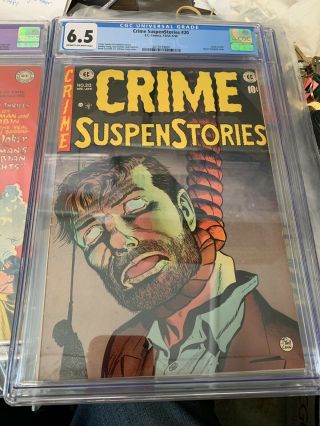 Crime Suspenstories 20 - EC Comics - CGC Graded 6.  5 - Gem 4