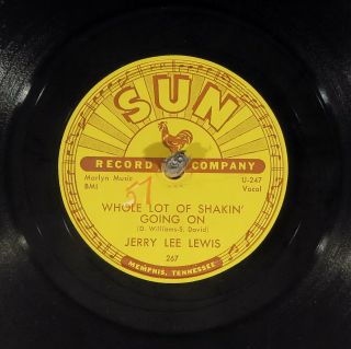 78 Rpm - - Jerry Lee Lewis,  Sun 267,  Ee,  Rock 
