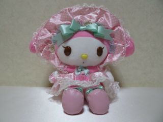 Sanrio Puroland My Melody 40th Anniversary Pink Lolita Bonnet Headdress Plush