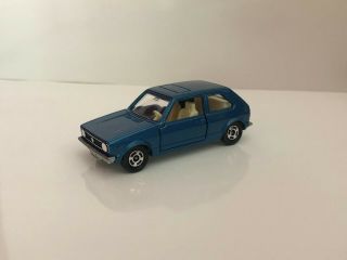 Vintage Tomica Volkswagen Golf Gle Blue
