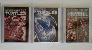 Teenage Mutant Ninja Turtles 1 Second Print,  2 First Print,  Raphael First Tmnt