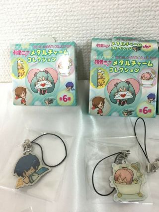 Vocaloid Hatsune miku Metal charm Strap Key holder ring Japan anime game B8 2