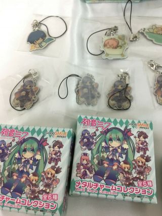 Vocaloid Hatsune miku Metal charm Strap Key holder ring Japan anime game B8 4