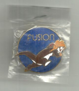 Fusion Cloisonne Pin - Steve Gallacci,  Lela Dowling & Steven Barnes - Eclipse