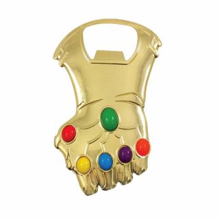 Avengers Infinity War Thanos Metal Bottle Opener Gold