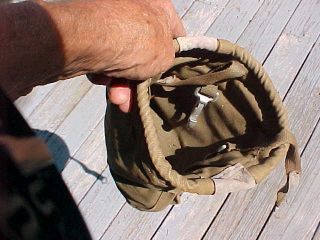Vintage Bell System Telephone Lineman Splicer Canvas Tool / Ditty Bag 3