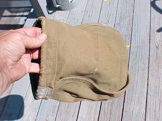 Vintage Bell System Telephone Lineman Splicer Canvas Tool / Ditty Bag 4