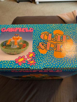 Garfield the Cat Vintage Chip And Dip Set 547570 RARE 2