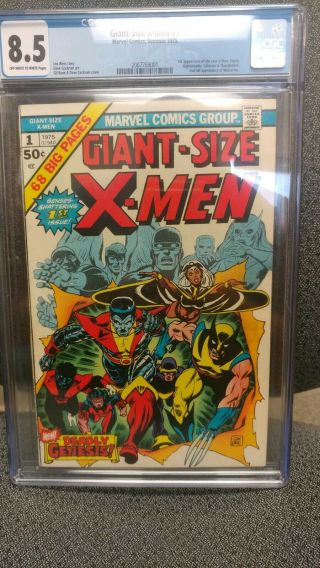 Giant Size X - Men 1 (1975) CGC 8.  5 with OW - W pages.  Cheapest 8.  5 on eBay 2