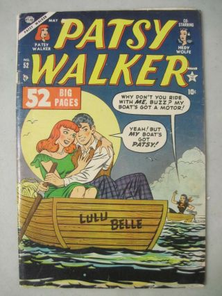 Patsy Walker 52 May 1954 Marvel Atlas Comics Teen Humor & Romance