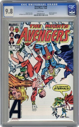 Avengers (1st Series) 248 1984 Cgc 9.  8 0702451010