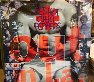Red Hot Chili Peppers - Out In L.  A.  Lp Vinyl 1st Press 1994 Record Rare