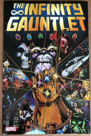Infinity Gauntlet Tpb Avengers 1 2 3 4 5 6 Guardians Galaxy War Endgame Thanos
