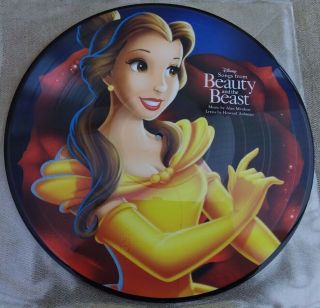 Disney - Songs From Beauty And The Beast Soundtrack - Picture Disc Vinyl Record