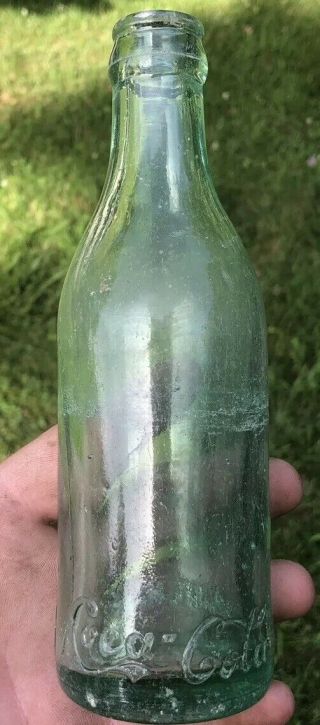 Rare Script Coca Cola Bottle Birmingham Alabama Ala Early Blown