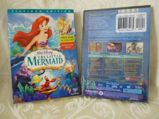 Disney The Little Mermaid 2 - Disc Platinum Edition with Slipcover 2006 DVD 5