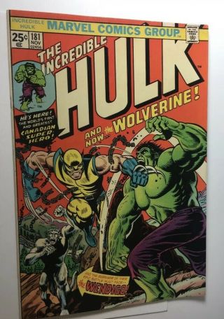 Incredible Hulk 181 With Marvel Value Stamp.  See Pictures 2
