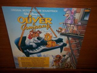 Walt Disney Oliver & Company (motion Picture Soundtrack) Vinyl,  Lp
