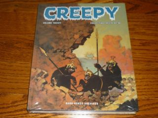 Creepy Archives Volume 20,  Warren,  Dark Horse Hardcover,  Frank Frazetta