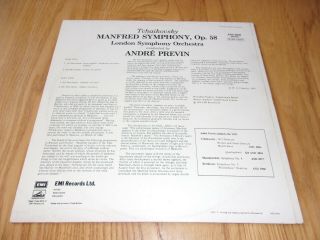 TAS HMV ASD 3018 UK 1st B/W TCHAIKOVSKY - 