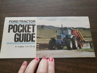 Ford 1110 1210 1310 1510 1710 1910 2110 2810 Covers 21 Tractors Sales Brochure
