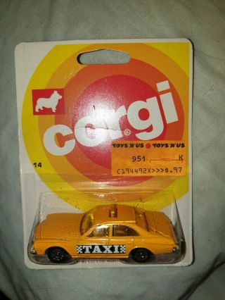 Vintage Corgi Juniors No 14 Buick Regal Taxi Cab