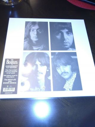 The Beatles And Esher Demos Anniversary 4lp The White Album - New/sealed Vinyl