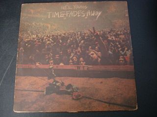 Neil Young Time Fades Away Promo Dj Lp Record With Insert