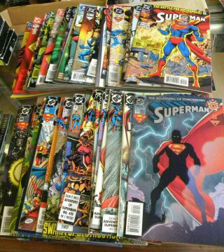 Dc 1989 53 Issues Superman 0 36 To 186 Qq 100 150