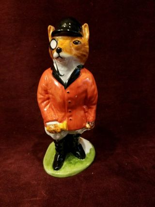 Acorn United Kingdom Foxy Gent Figurine 5 - 1/2 " Tall Vg