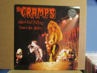 The Cramps - Naked Girl Falling Down The Stairs - 7 " Single Punk Ltd Red Vinyl