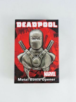 DEADPOOL Marvel Metal Bottle Opener 2015 Diamond Select OFFICIAL LICENSE X - Men 4