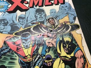 (1975) Giant - Size X - Men 1 1st X - Men Team 2nd Full Wolverine Unrestored 2
