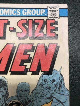 (1975) Giant - Size X - Men 1 1st X - Men Team 2nd Full Wolverine Unrestored 6