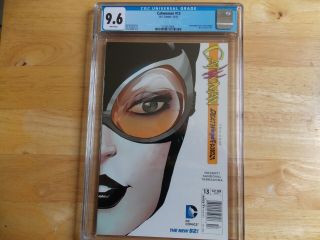 Catwoman 13 Cgc 9.  6 News Stand Edition