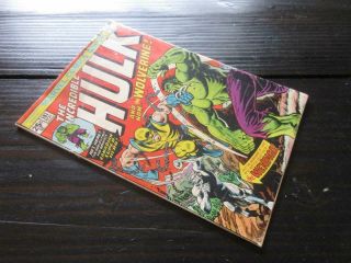 Incredible Hulk 181 - Mvs Intact 1st Full Wolverine Story 1974 Marvel Comics