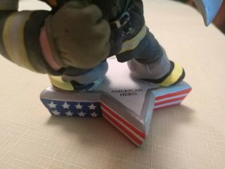 Popeye Salutes FDNY 9/11 Fireman 2002 Figurine 1627 of 3600 Twin Tower Heros 7