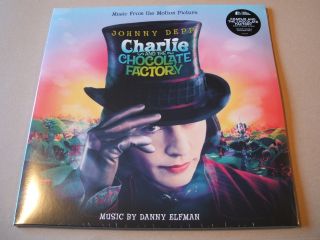 Charlie & The Chocolate Factory Ost 2 X Vinyl Lp Ltd Red / White Marble Colour