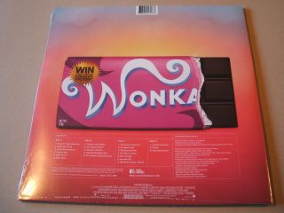 charlie & the chocolate factory OST 2 x Vinyl LP Ltd red / white marble colour 2