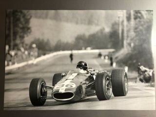 1967 Dan Gurney Eagle Tig–weslake V12 F1 Spa Race Car Print Picture Poster Rare
