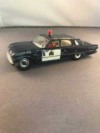 Vintage Dinky Toys Ford Fairlane Canadian Police Car