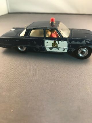 VINTAGE DINKY TOYS FORD FAIRLANE CANADIAN POLICE CAR 3