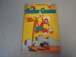 Real Screen Comics 42 Comic Book 1951 Double Cover