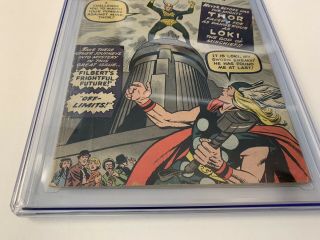 Thor (1st Series Journey Into Mystery) 85 1962 CGC 3.  5 WHITE Pages First Loki 4